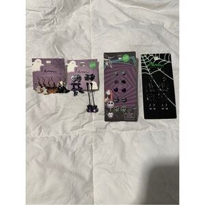 Halloween Themed Earrings Set